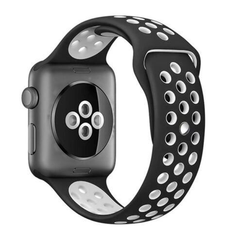 Apple Watch Sport szíj lyukacsos, Fehér belső