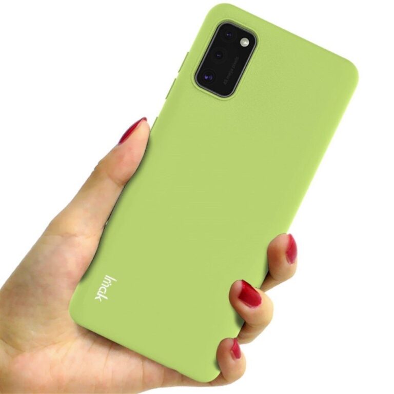 Samsung Galaxy A41 telefontok, Imak Rubber Lime egyedi zöld