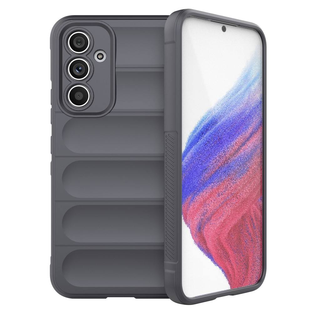 Samsung Galaxy A34 védőtok, Wave Protect sötétszürke