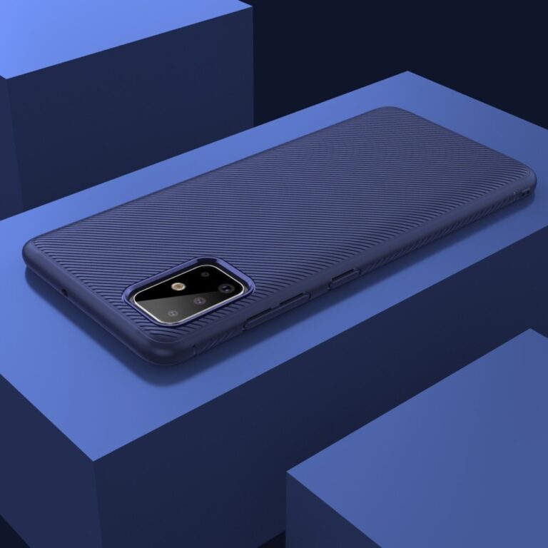 Samsung Galaxy A71 telefontok, Ultra Touch Blue sötétkék mintás