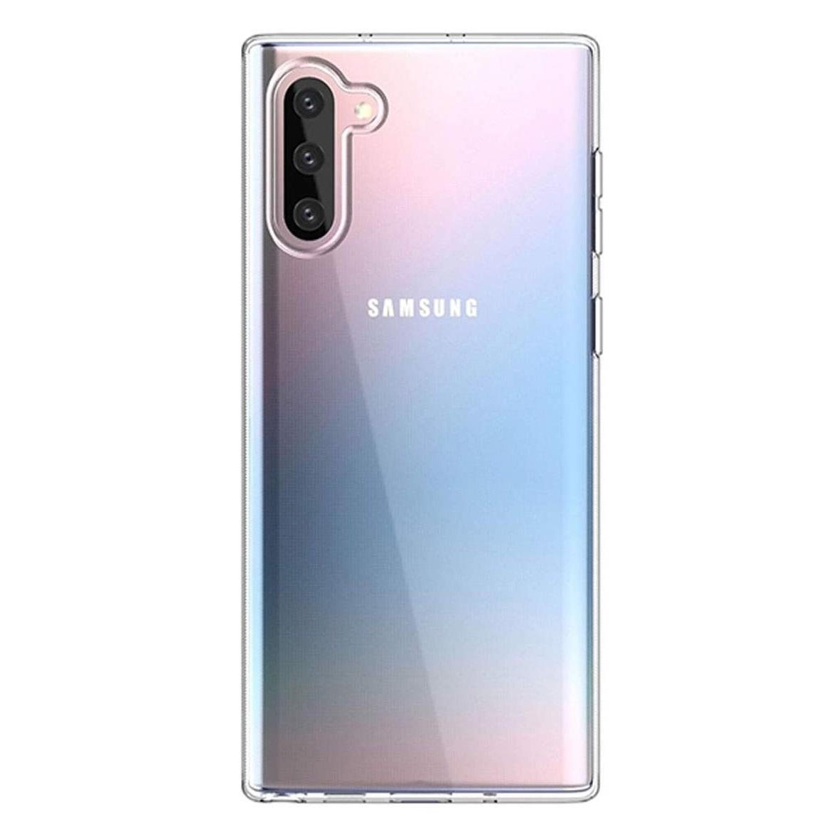 Samsung Galaxy Note 10, Fusion Protect szilikontok átlátszó tpu