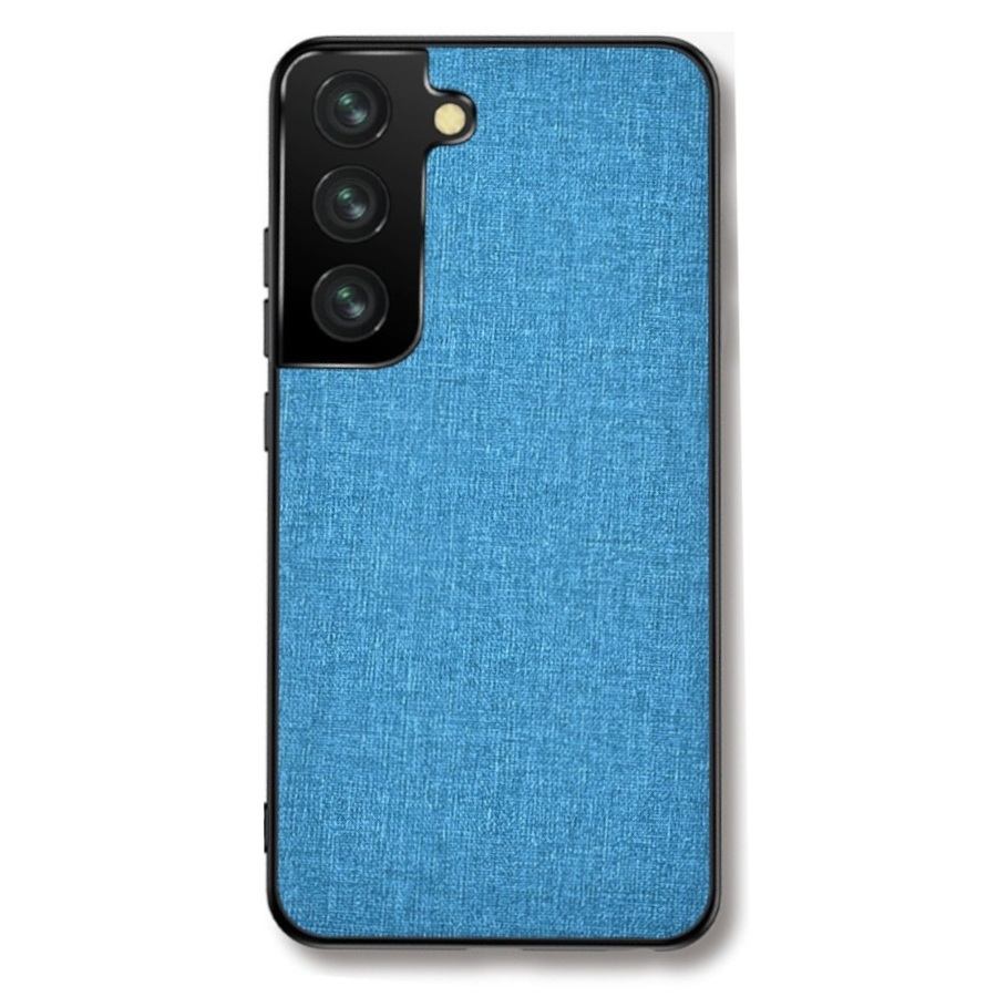 Samsung Galaxy S21 telefontok, Jeans Blue szövet betétes kék
