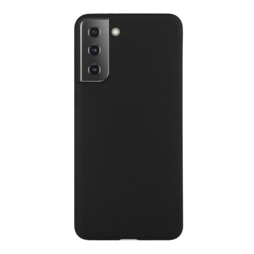 Samsung Galaxy S21 Plus telefontok, Candy fekete vékony tpu matt