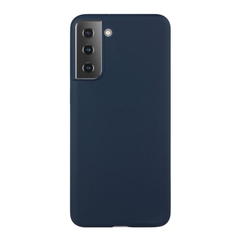 Samsung Galaxy S21 telefontok, Simple Blue vékony matt anyagú