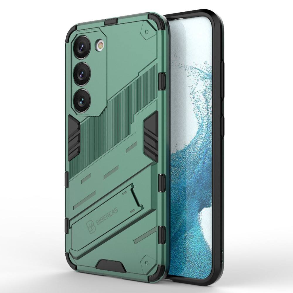 Samsung S23 Plus hybrid védőtok, Defender Green sötétzöld