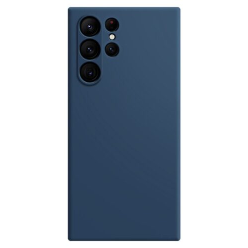 Samsung S23 Ultra matt tok, Simple Blue sötétkék