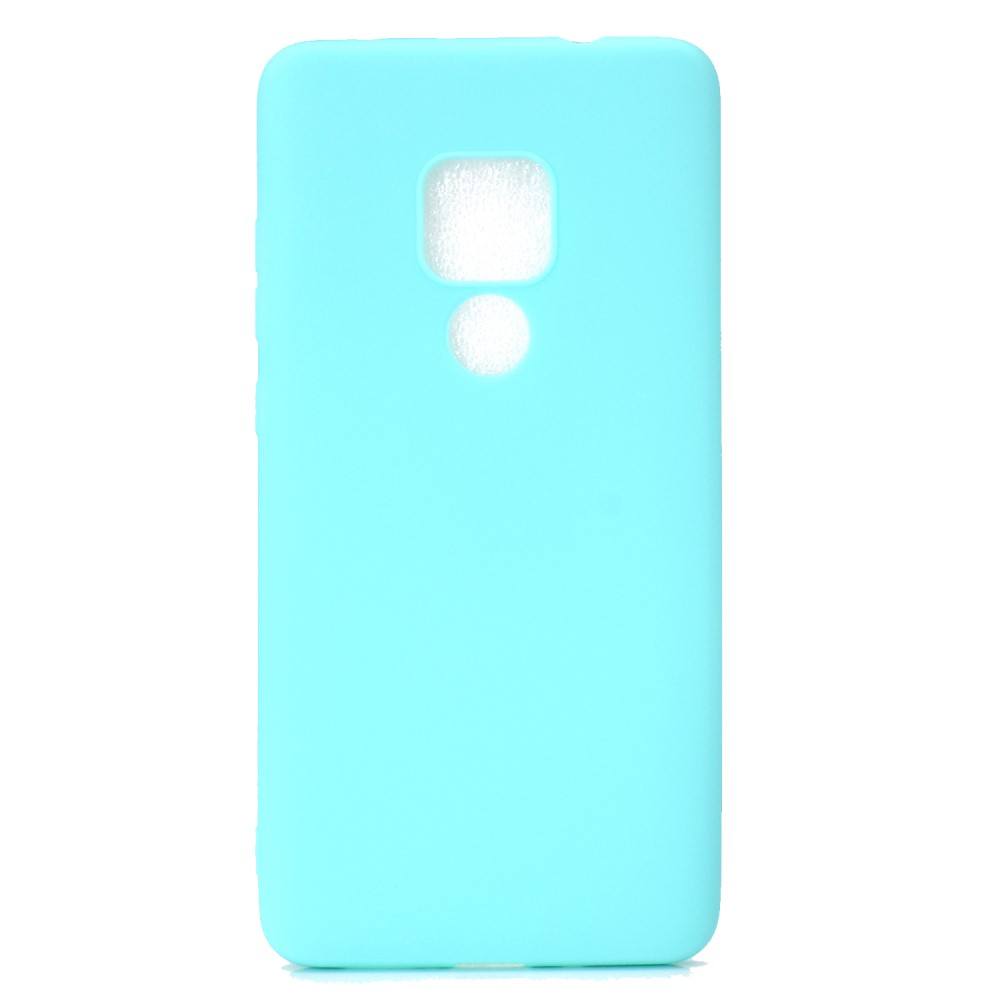 Huawei Mate 20 tok hátlap, Soft Sky világoskék matt tpu