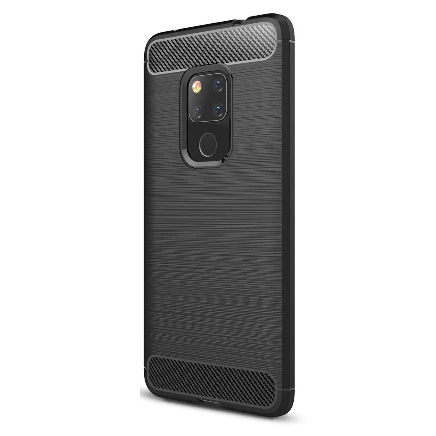 Huawei Mate 20 védőtok, Ultimate Carbon ütésálló karbon