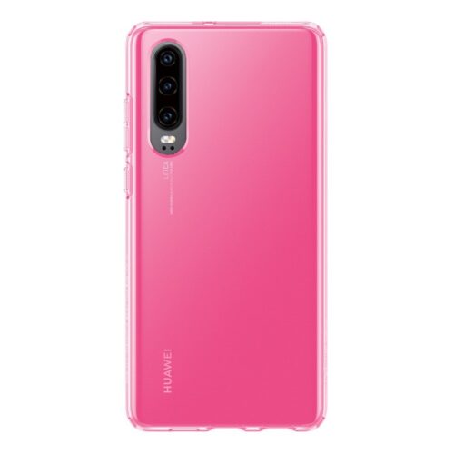 Huawei P30 mobiltok, Fusion Pink rózsaszín rugalmas tpu2