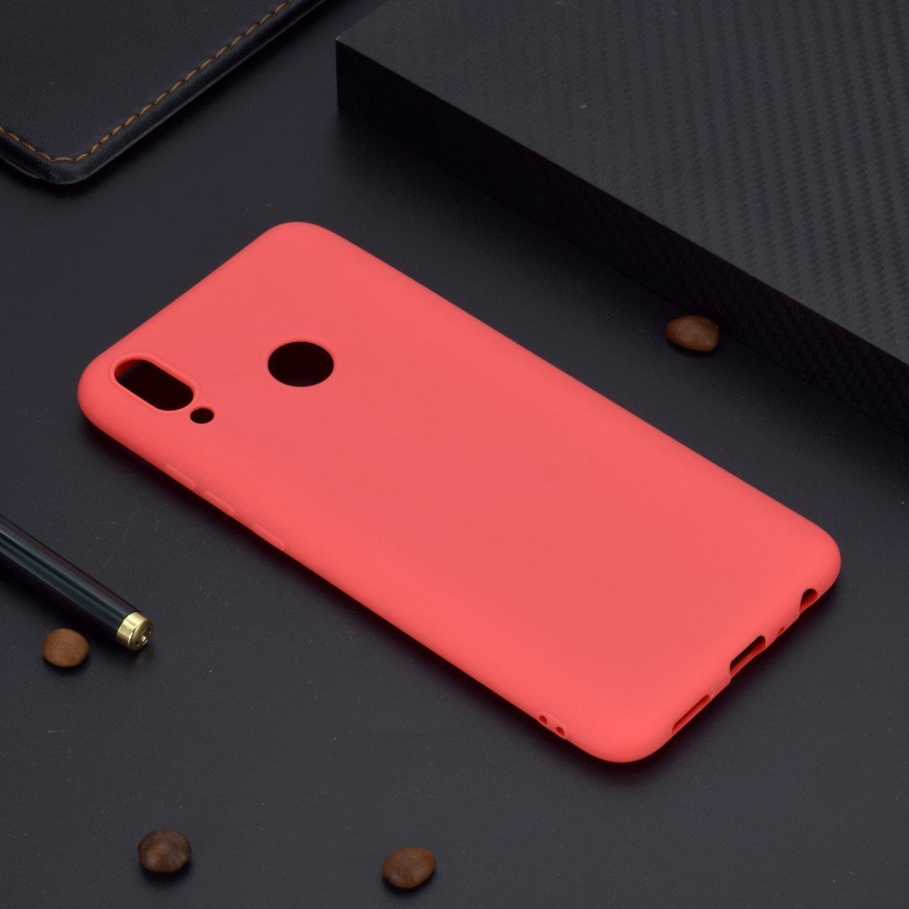 Huawei P Smart védőtok, Soft Red tpu piros tpu2 anyagból