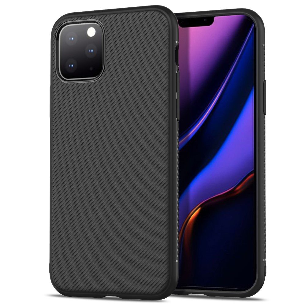iPhone 11 Pro védőtok, Ultra Touch Black 3D fekete mintás