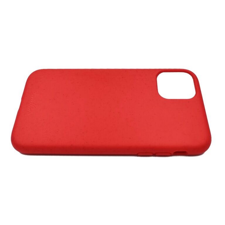 iPhone 11 Pro tok, RealCare Red lebomló bio ütésálló piros