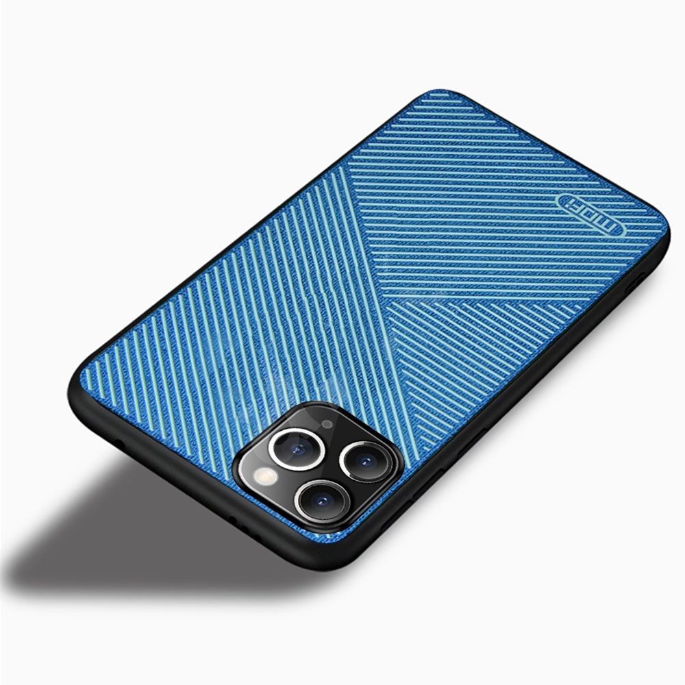 iPhone 11 Pro védőtok, Mofi Rubber Cross Blue kék ütésálló