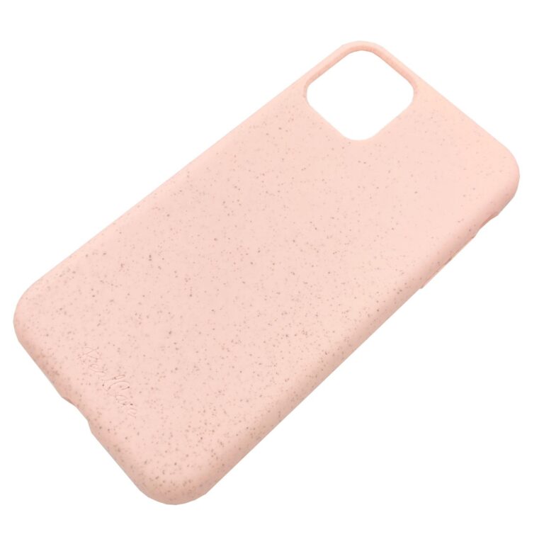 iPhone 11, Lebomló RealCare Rose bio tok, rózsaszín