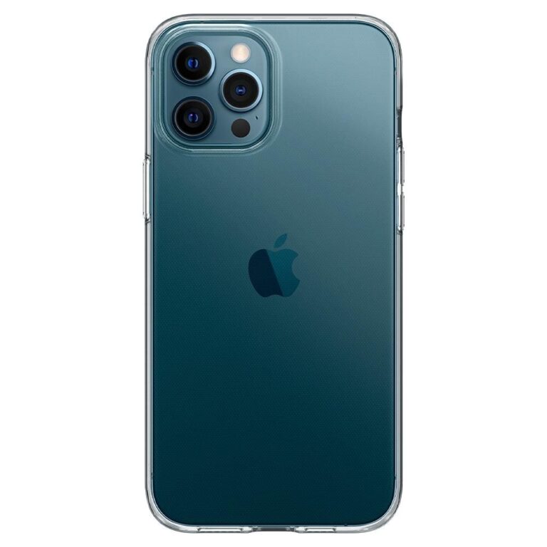 iPhone 12 Pro tok, Liquid Clear teljesen átlátszó szilikon