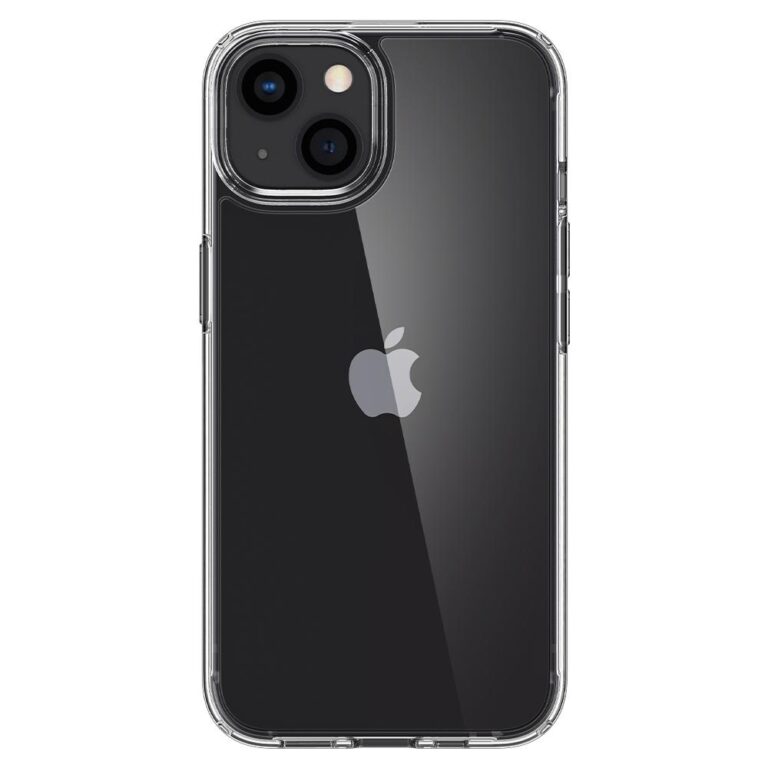 iPhone 13 Mini mobiltok, Liquid Clear áttetsző szilikon