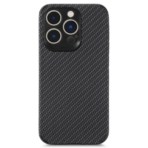 iPhone 14 Pro védőtok, Hybrid Cross Black fekete