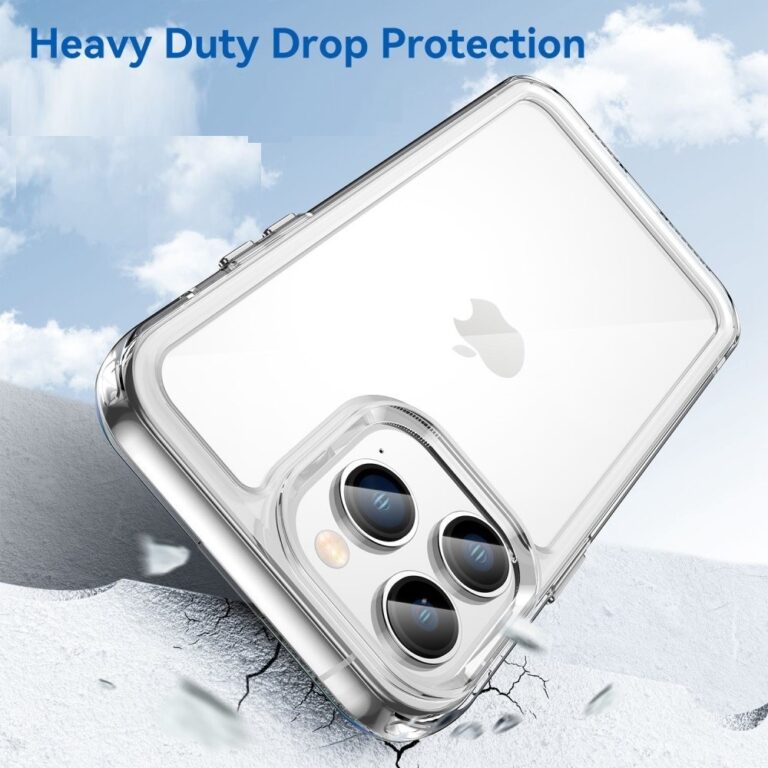 iPhone 14 Pro tok, Evo Hybrid áttetsző extrém védelem