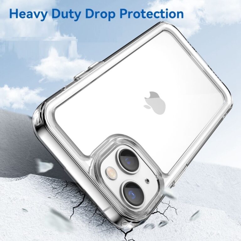 iPhone 14 tok, Clear Hybrid átlátszó prémium védelem