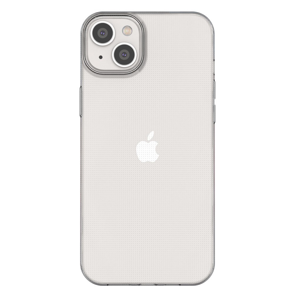 iPhone 14 szilikontok, Liquid Clear vékony áttetsző védelem