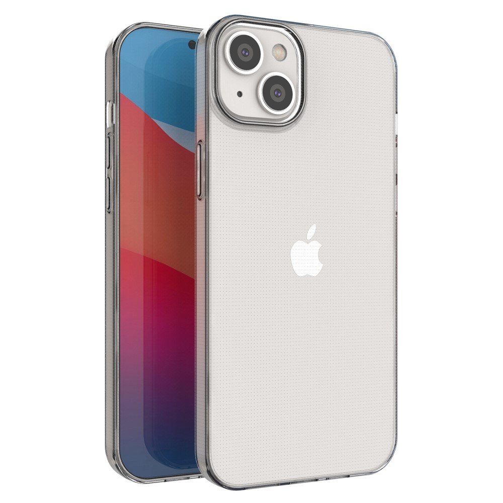 iPhone 14 szilikontok, Liquid Clear vékony áttetsző védelem