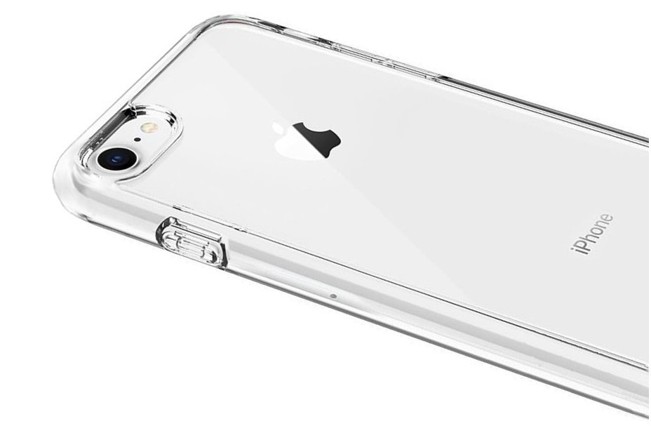 iPhone SE 2020 tok, Fusion Protect Clear átlátszó szilikon