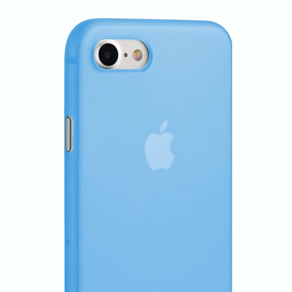 iPhone 8 telefontok hátlap, Ultrathin Blue keményú kék