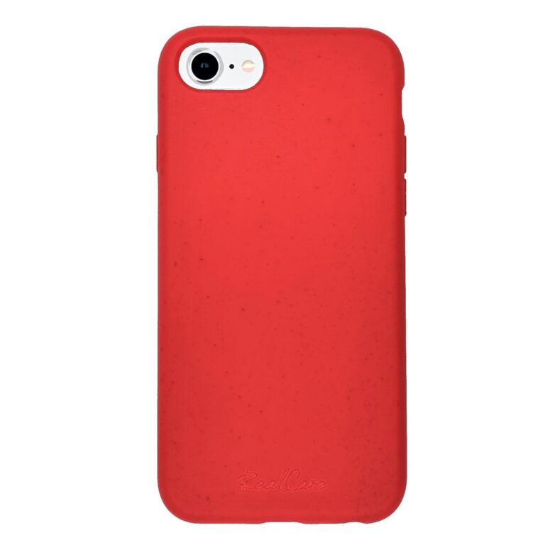 iPhone 7/8 telefontok, RealCare Red lebomló bio ütésálló védelem