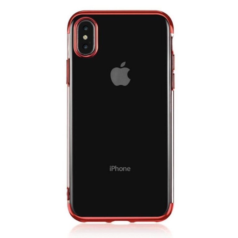 iPhone XS Max telefontok, Chrome Red egyedi krómozott piros