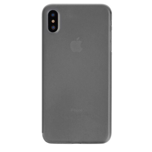 iPhone XS Max tok, Ultrathin Smoke szürke áttetsző színben