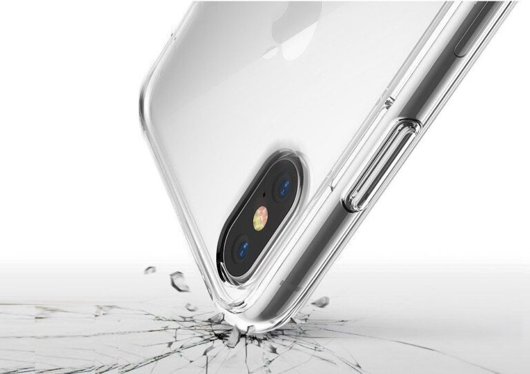iPhone XS védőtok, Fusion Protect átlátszó prémium