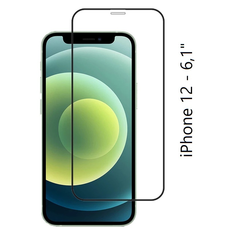 Lito+ iPhone 12 üvegfólia 3D lekerekített