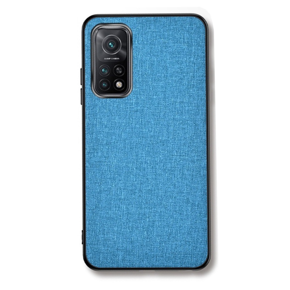 Xiaomi Mi 10T tok, Jeans Blue világos kék szövet betétes
