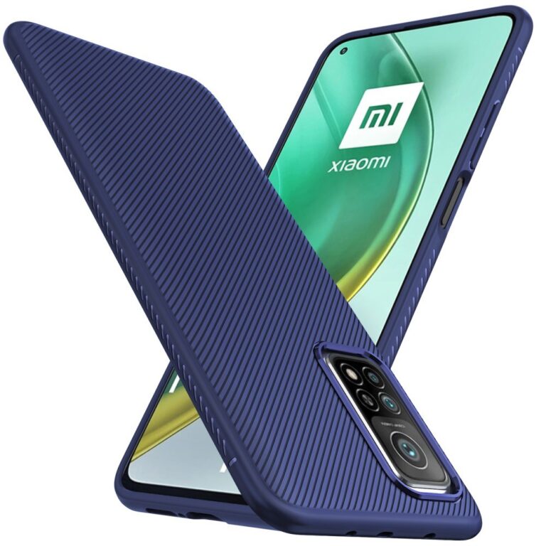 Xiaomi Mi 10T telefontok, Jazz Blue ütésálló 3D mintás kék