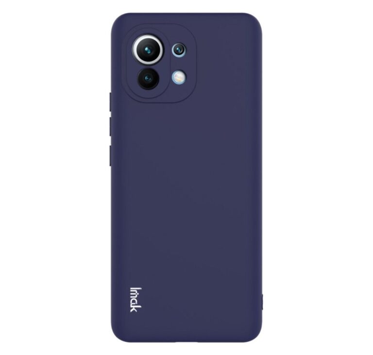 Xiaomi Mi 11 telefontok, Imak Rubber Blue sötétkék tpu