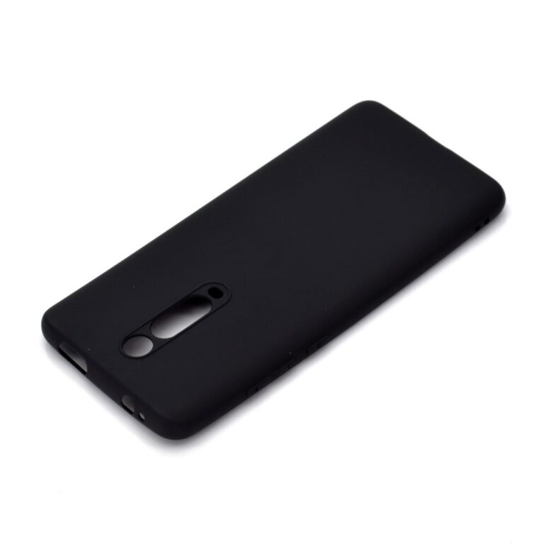 Xiaomi Mi 9T tok, Soft Shell Black szilikon matt fekete
